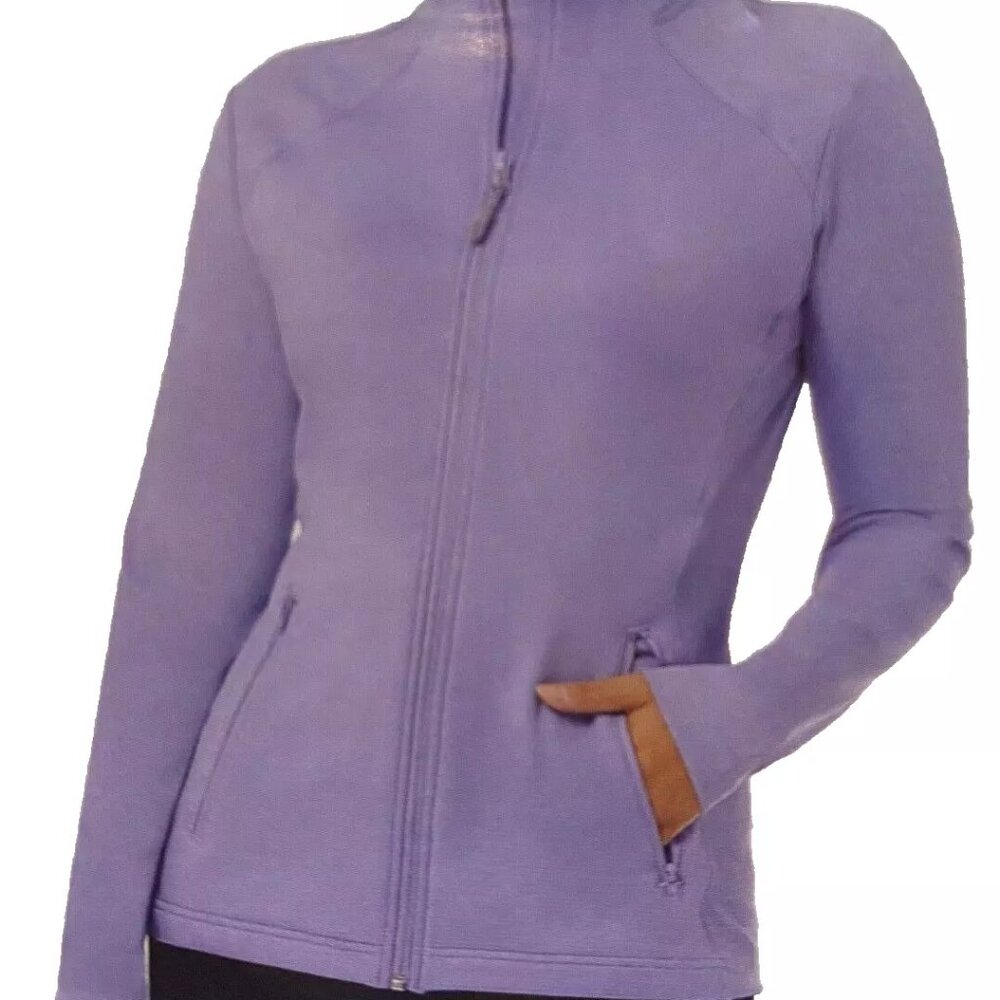 NWT 32 Degrees Cool Women's Full Zip Active Jacket Violet Size 2XL $65 11HL371